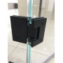 Matte Black L Shape Shower Screen Hinge H10-B Matte Black L Shape Shower Screen Hinge H10-B